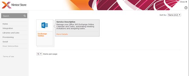 Exchange Online in User Interaction